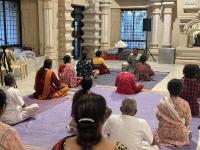 Sharadiya Navaratri Utsava 2025 - Day 9 at Karla (30 Sep 2025) Smt Sanjana Hervatte Bantwal and Shri Soham Honnavar
